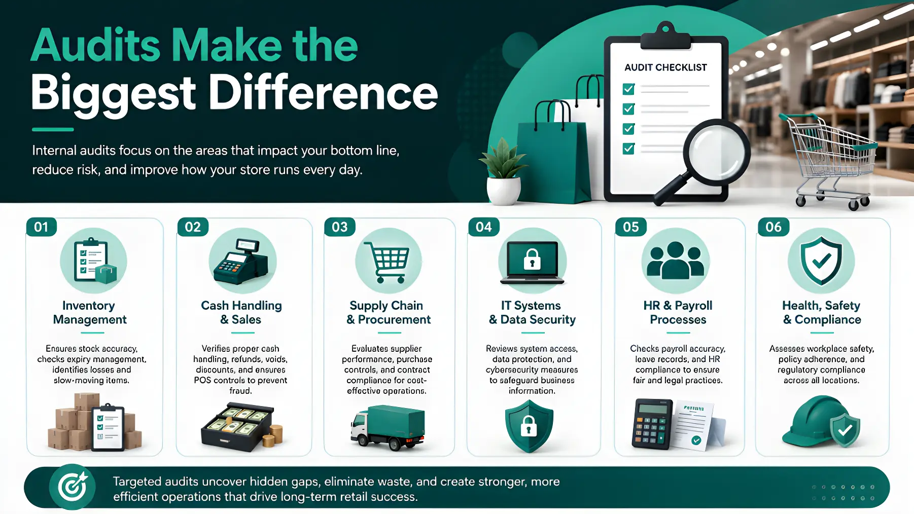 Audits Make the Biggest Difference