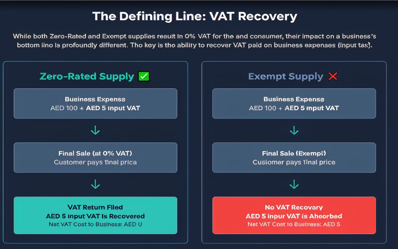 UAE VAT Exemptions and Zero-Rated Supplies: A Strategic Guide for Businesses 