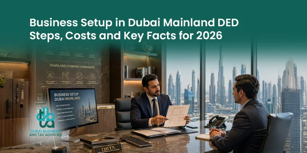 Business Setup in Dubai Mainland DED Steps & Costs (2025 Guide)
