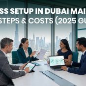 Business Setup in Dubai Mainland DED Steps & Costs (2025 Guide)