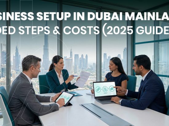 Business Setup in Dubai Mainland: DED Steps & Costs (2025 Guide) Business Setup in Dubai Mainland: DED Steps & Costs (2025 Guide)