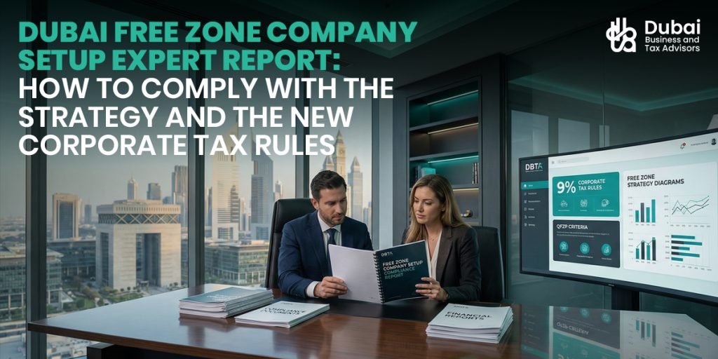 Dubai Free zone Company Setup Expert Report: How to Comply with the Strategy and the New Corporate Tax Rules