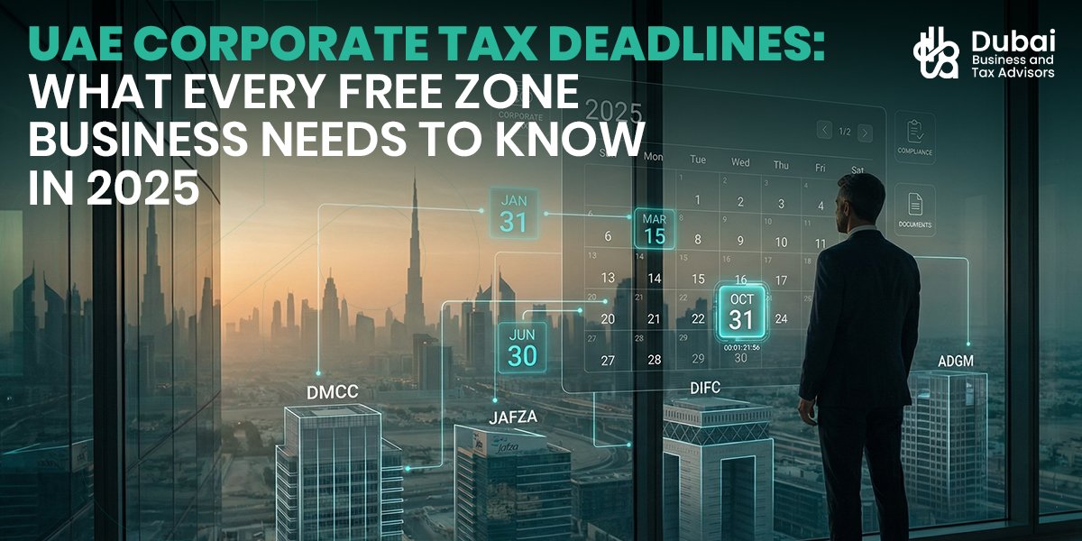 UAE Corporate Tax Deadlines What Every Free Zone Business Needs to Know in 2025