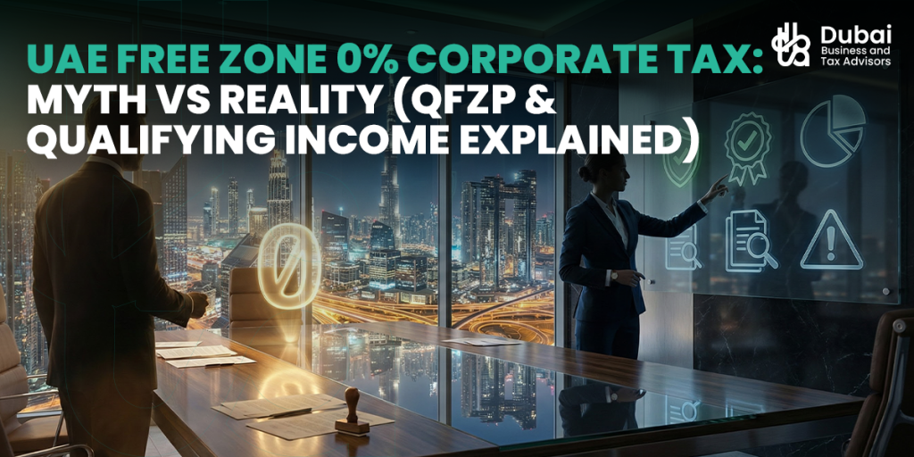 UAE Free Zone 0% Corporate Tax: Myth vs Reality | QFZP & Qualifying Income Explained