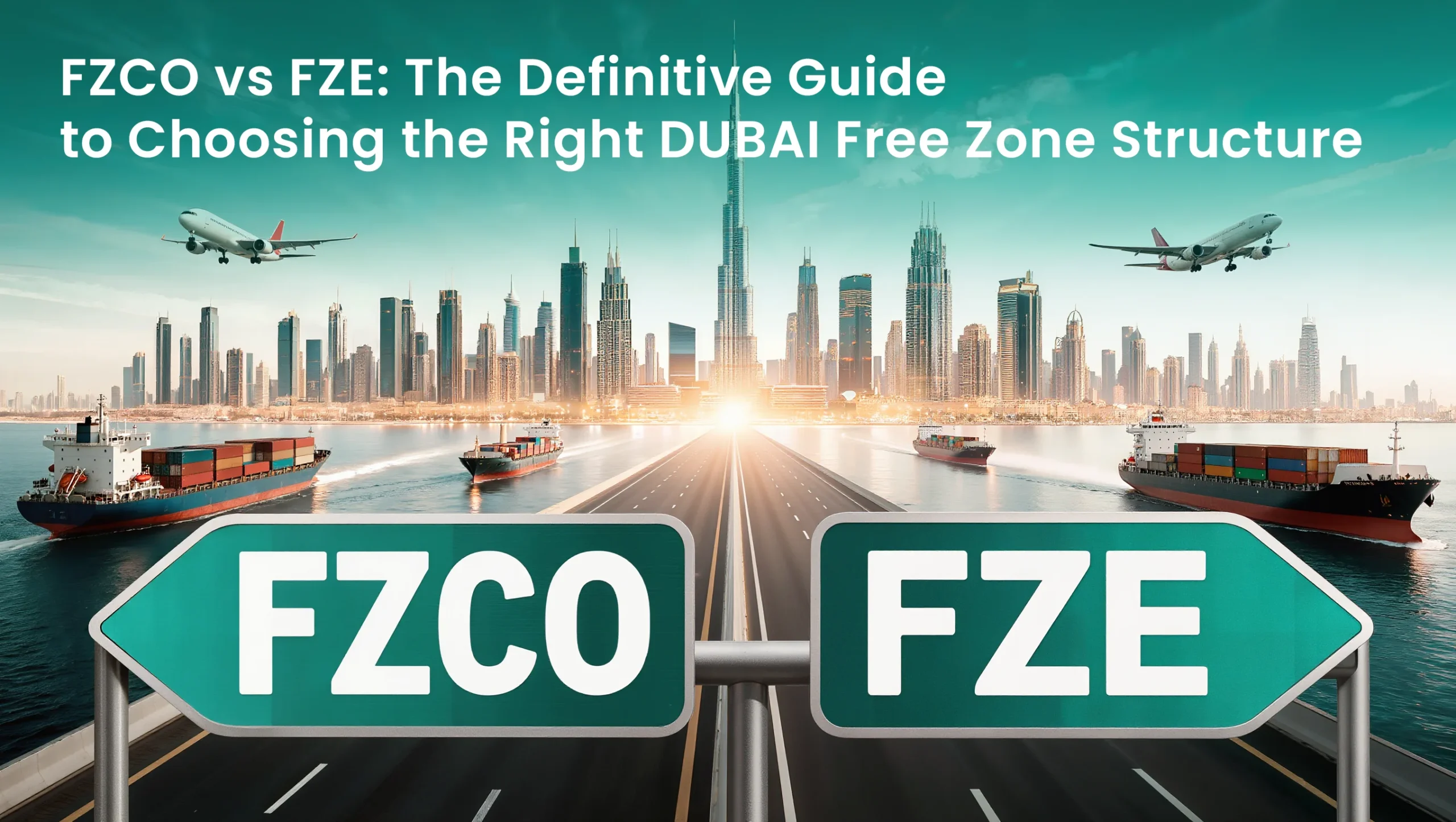 FZCO vs FZE: The Definitive Guide to Choosing the Right DUBAI Free Zone Structure