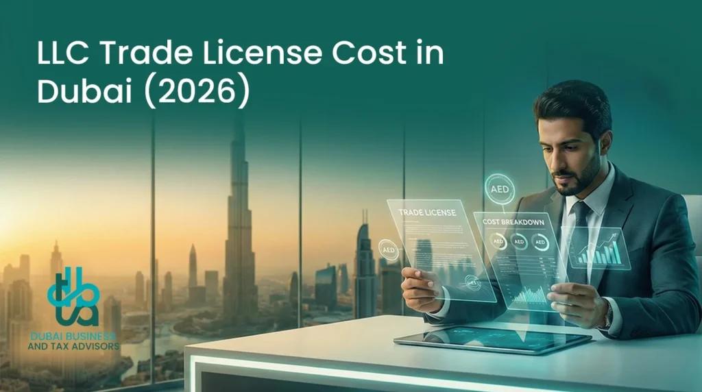 LLC Trade License Cost in Dubai (2026) Full Breakdown of Fees, Approvals, and Renewal Charges