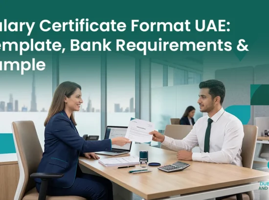 Salary Certificate Format in the UAE: Template, Required Details & Bank Requirements