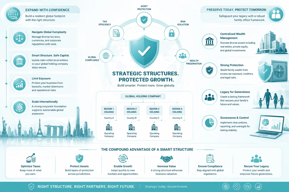 Corporate Setup and Asset Optimization