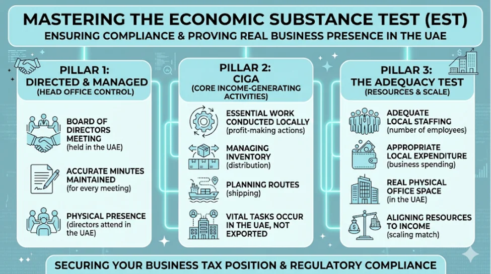 Economic Substance Regulations UAE: Requirements and Compliance Guide How the Economic Substance Test Works