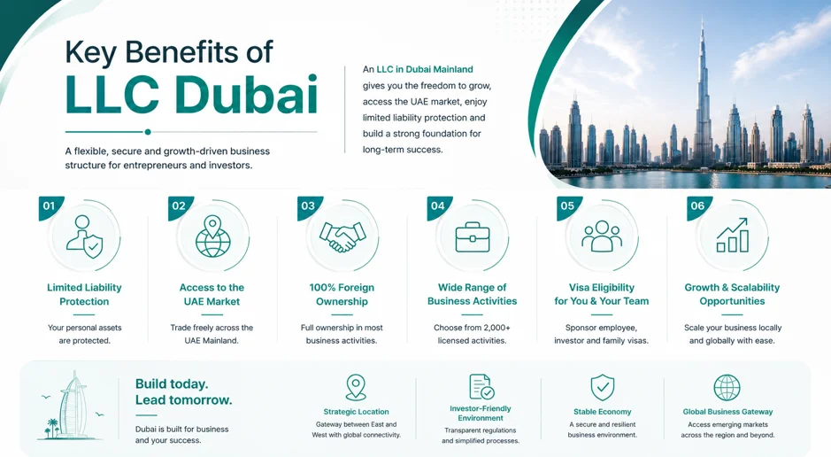 Key Benefits of LLC Dubai