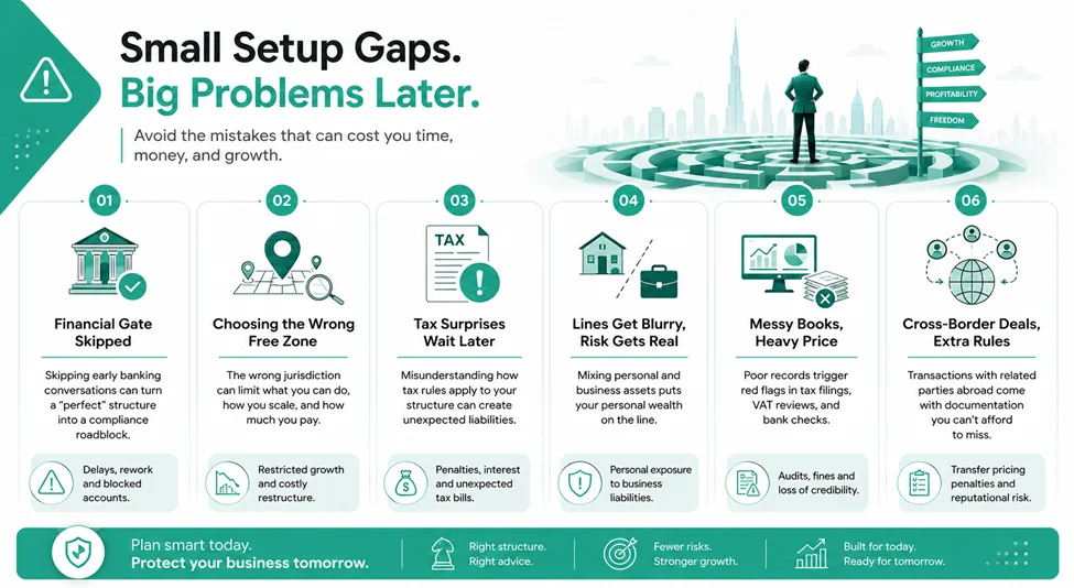 How to Start a Small Business in Dubai in 2026: What Founders Must Get Right from Day One Setup Risks That Cost Founders Later