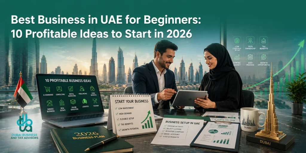 Best Business in UAE for Beginners: 10 Profitable Ideas to Start in 2026 Best Business in UAE for Beginners 10 Profitable Ideas to Start in 2026