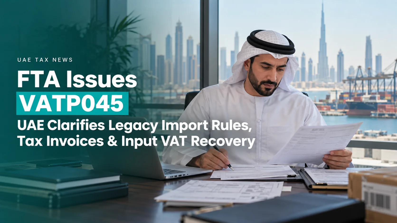 FTA Issues VATP045 UAE Clarifies Legacy Import Rules, Tax Invoices & Input VAT Recovery 