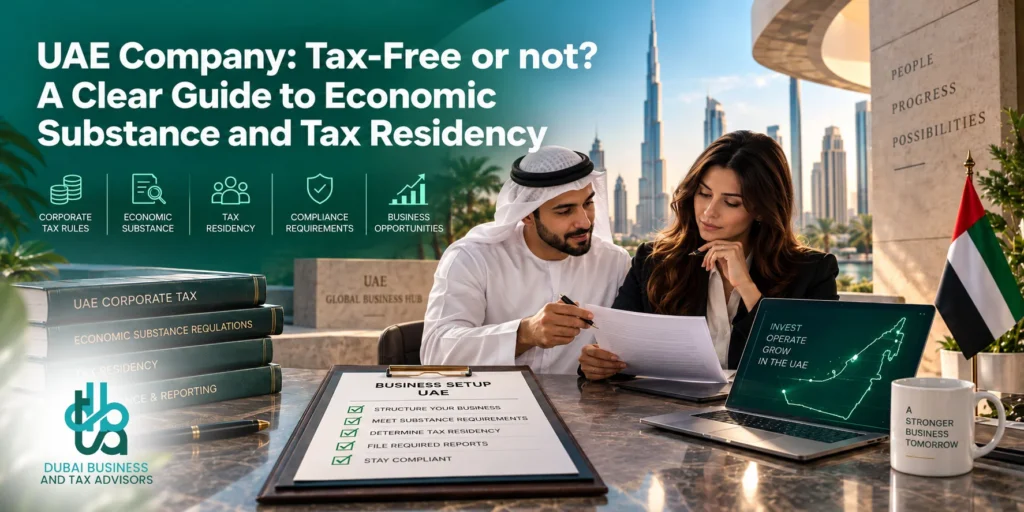 UAE Company: Tax-Free or not? A Clear Guide to Economic Substance and Tax Residency UAE Company Tax-Free or not A Clear Guide to Economic Substance and Tax Residency