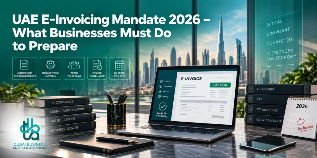 UAE E-Invoicing Mandate 2026 What Businesses Must Do to Prepare 