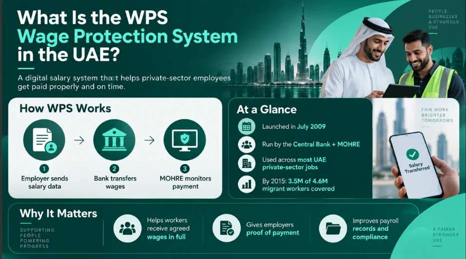 WPS Wage Protection System UAE – How It Works & Employer Compliance Guide What Is the WPS Wage Protection System in the UAE