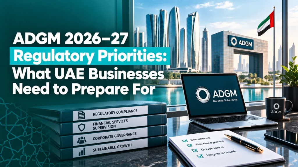 ADGM 2026–27 Regulatory Priorities What UAE Businesses Need to Prepare For