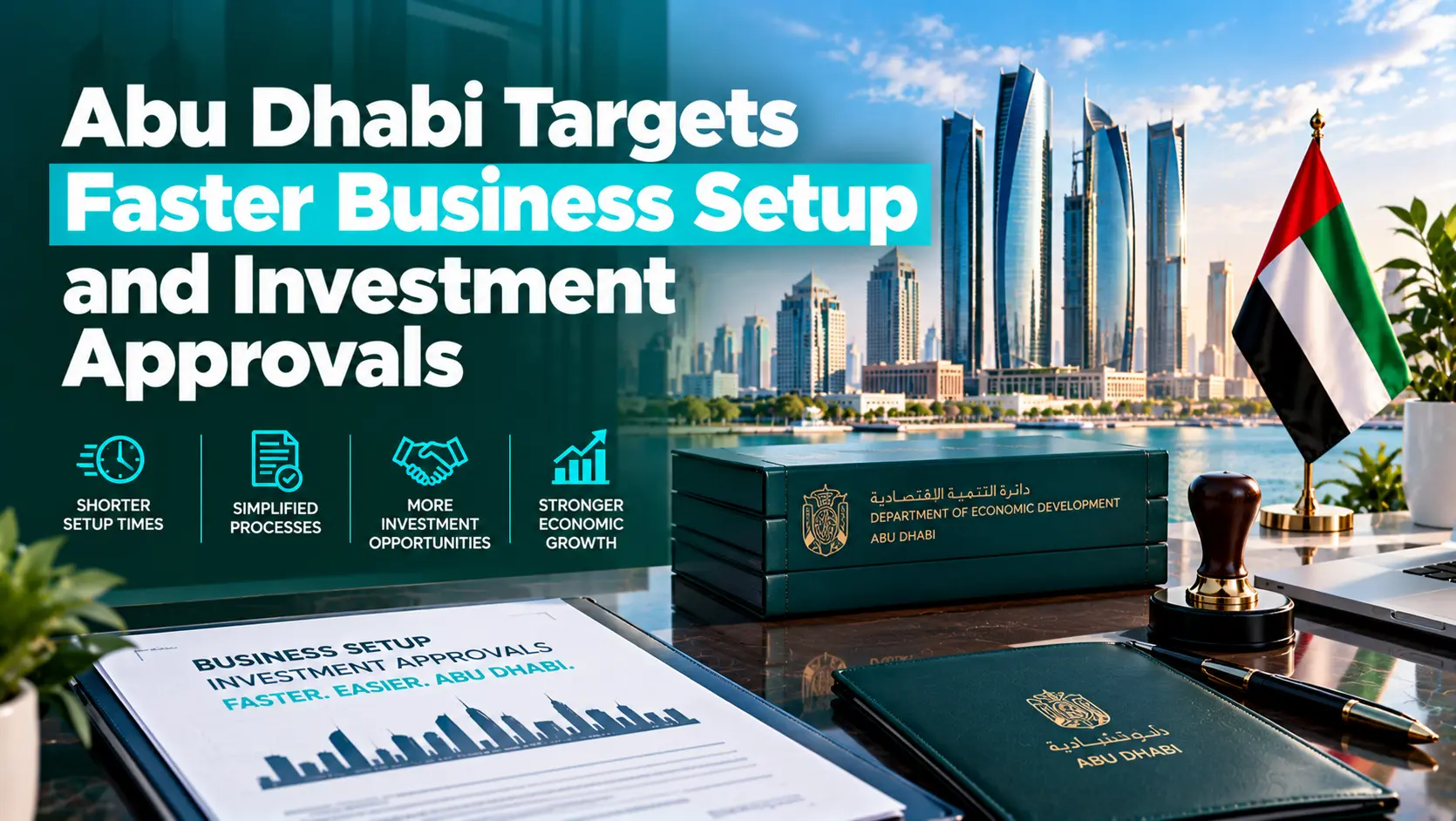 Abu Dhabi Targets Faster Business Setup and Investment Approvals