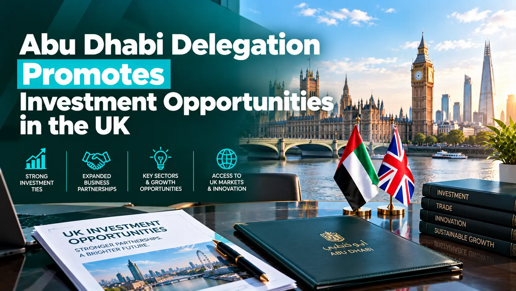 Abu Dhabi Delegation Promotes Investment Opportunities in the UK