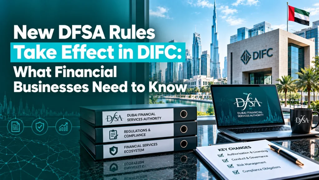 New DFSA Rules Take Effect in DIFC: What Financial Businesses Need to Know 