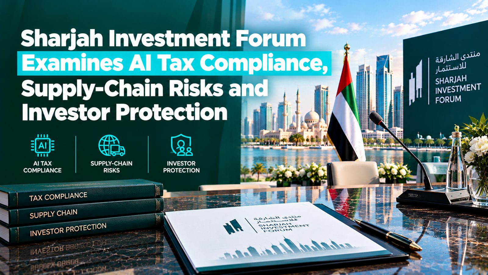 Sharjah Investment Forum Examines AI Tax Compliance, Supply-Chain Risks and Investor Protection 