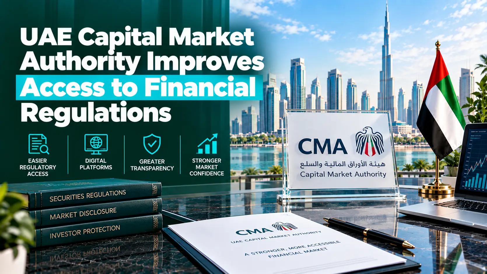 UAE Capital Market Authority Improves Access to Financial Regulations