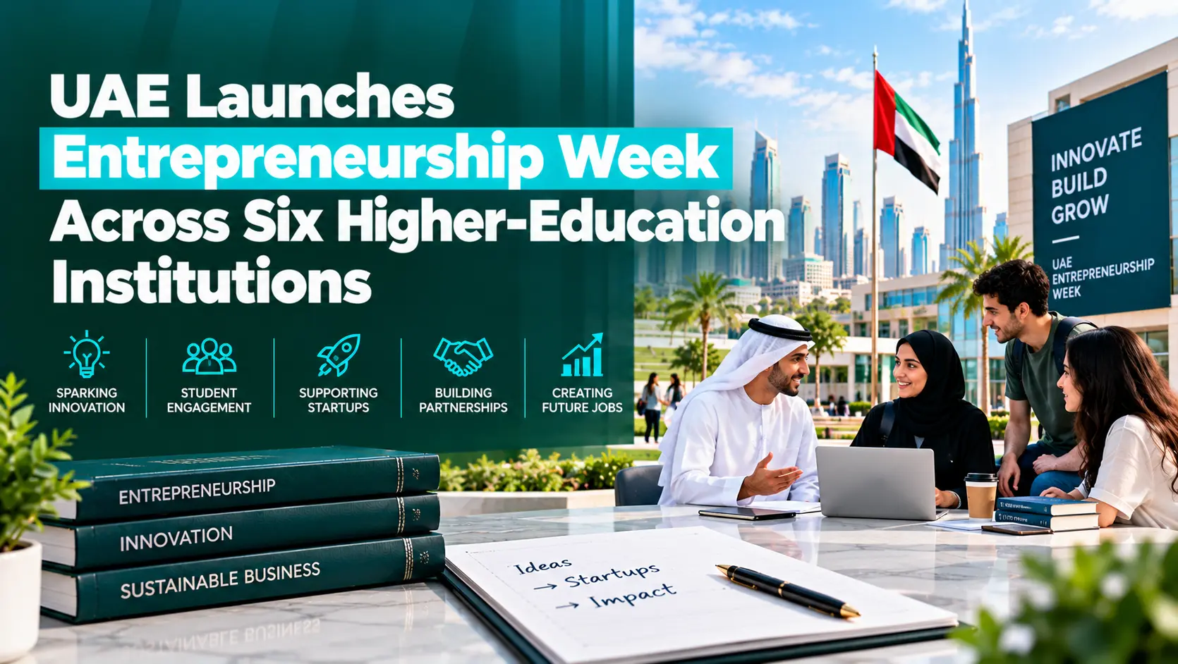 UAE Launches Entrepreneurship Week Across Six Higher-Education Institutions