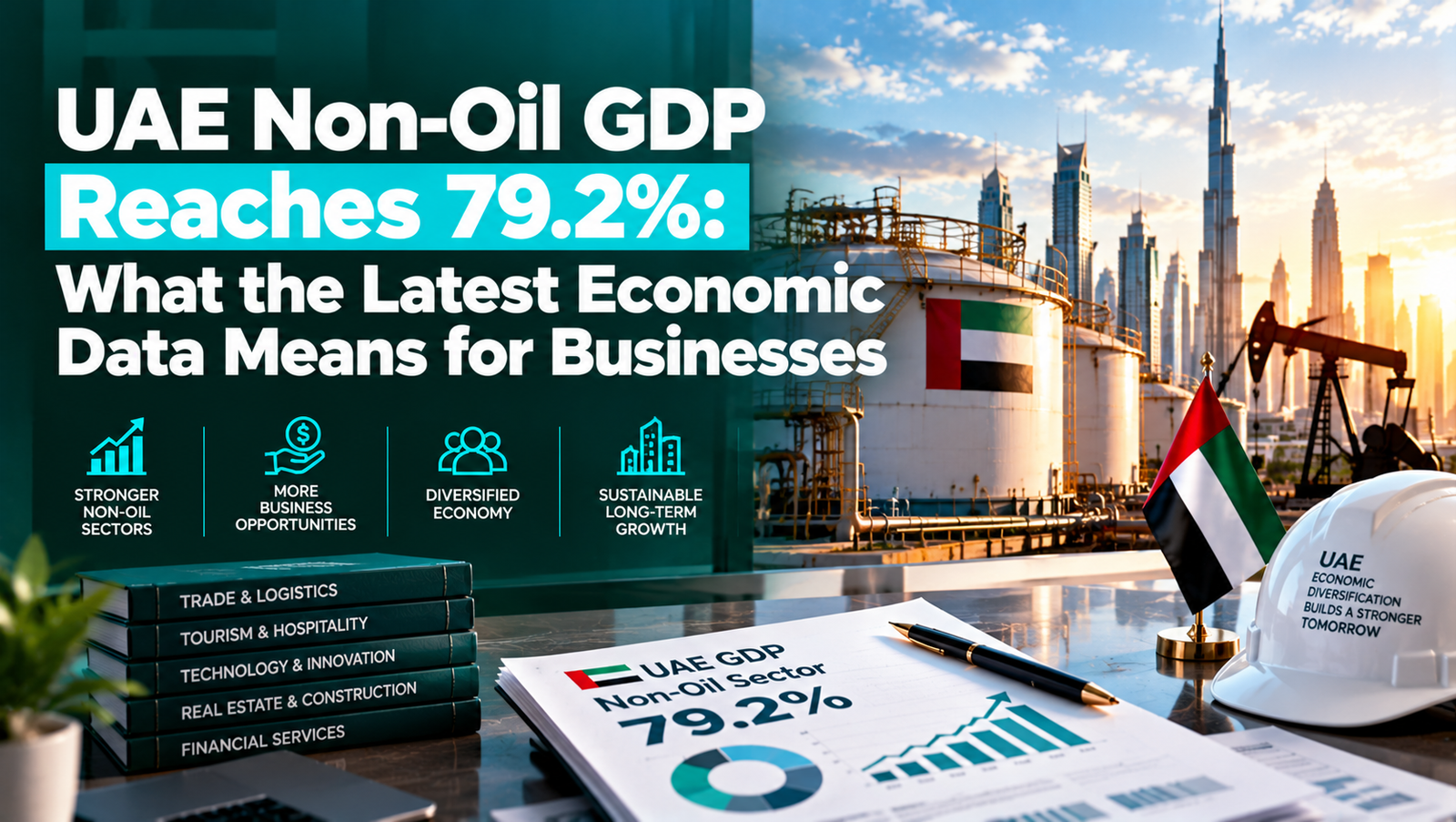UAE Non-Oil GDP Reaches 79.2%