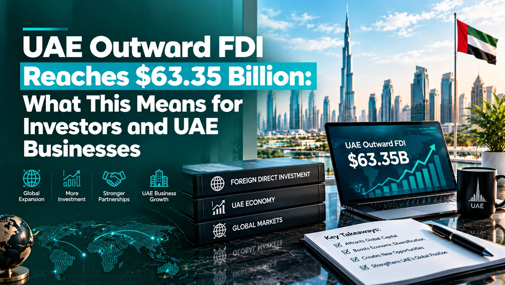 UAE Outward FDI Reaches $63.35 Billion: What This Means for Investors and UAE Businesses 