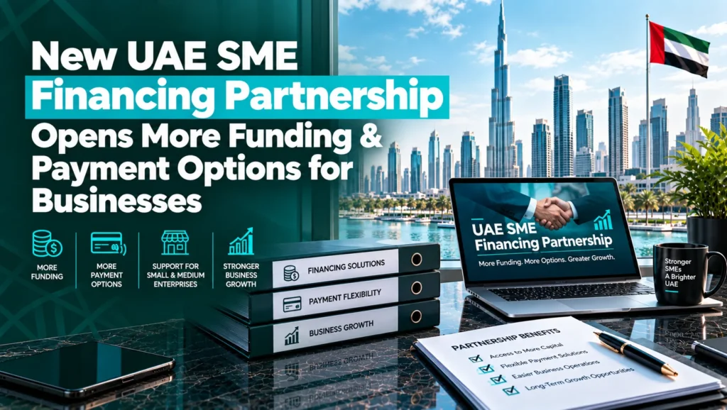 New UAE SME Financing Partnership Opens More Funding & Payment Options for Businesses 