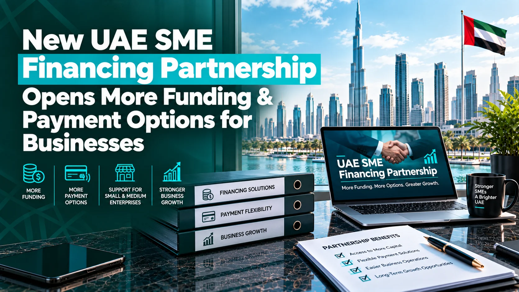 New UAE SME Financing Partnership Opens More Funding & Payment Options for Businesses 
