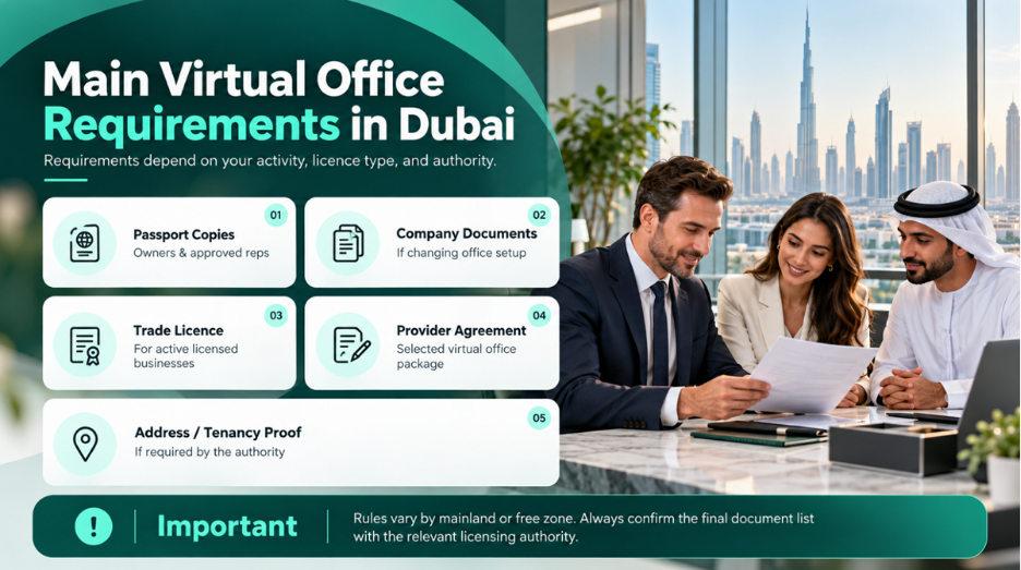 Virtual Office in Dubai: Cost, Setup, Services and Ejari Requirements Virtual Office in Dubai: Cost, Setup, Services and Ejari Requirements